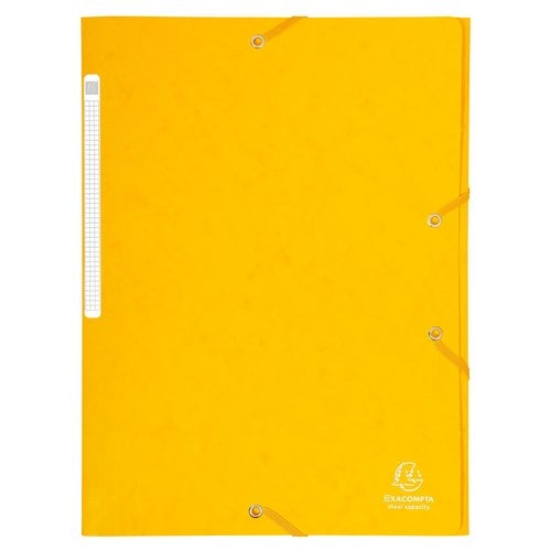 CARPETA SOLAP.EXACOMPTA CART. A4 AMARILL
