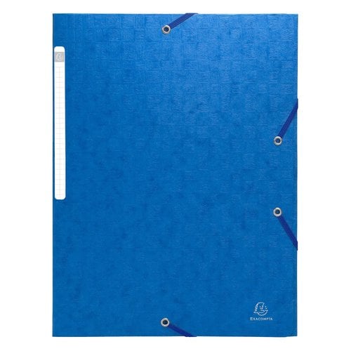 CARPETA SOLAP.EXACOMPTA CART. A4 AZUL