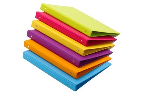 CARPETA IBER.PVC ESC.Fº 4 AN 25 mm AMA