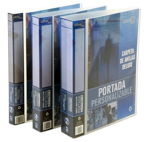 CARPETA OFFICE BOX A4 2 ANILLAS PERSONAL
