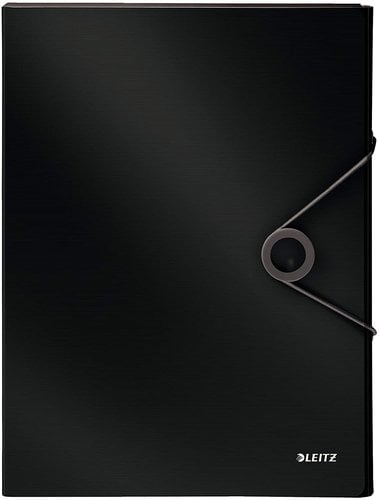 CARP.PROY.LEITZ SOLID PP A4 3cm NEGRO