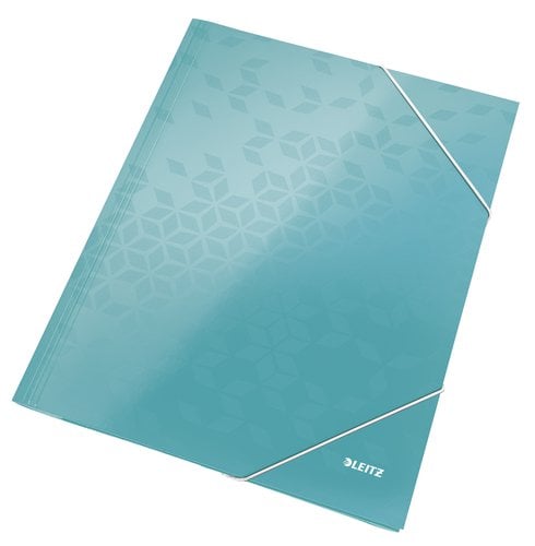 CARPETA SOLAP.LEITZ WOW CART. A4 TURQUES