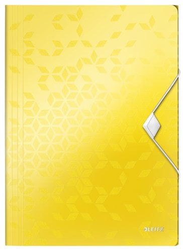 CARPETA SOLAP.LEITZ WOW PP A4 AMARILLO