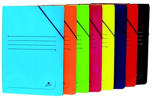 CARPETA GOMAS SOLAP CART. Fº AZUL