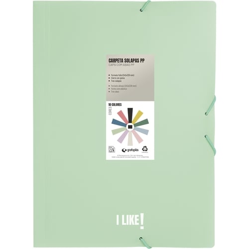 CARPETA SOLAP.GRAFOP.PP LIKE 3 Fº VERDE