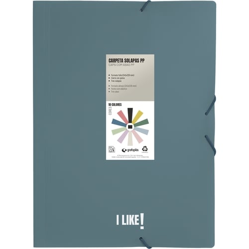 CARPETA SOLAP.GRAFOP.PP LIKE 3 Fº AZUL O