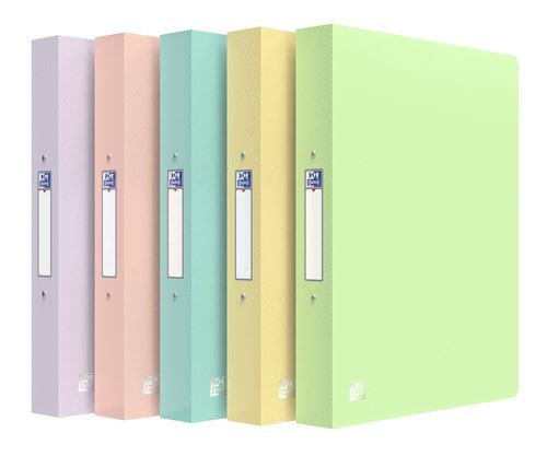 CARPETA OXFORD PP A4 2 AN.30 SURT. PAST