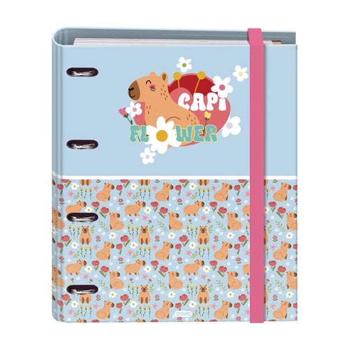 CARPEBLOC DOHE CAPI FLOWER A4 POLY AZUL