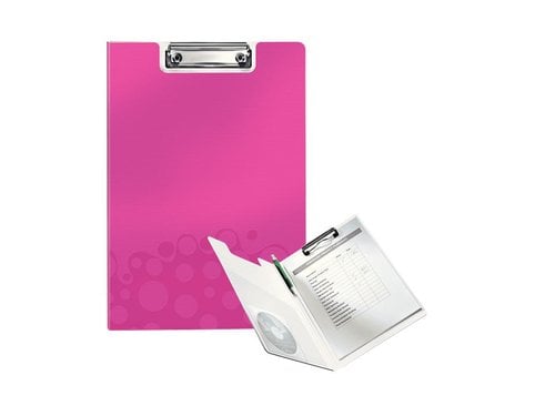 CARPETA MINICLIP SUP.LEITZ A4 FUCSIA