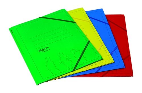 CARPETA SOLAPAS CARTON Fº VERDE