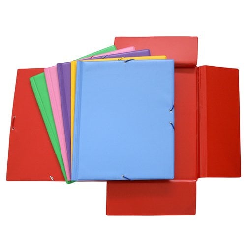 CARPETA SOLAP.GRAFOP.PVC Fº ROJO