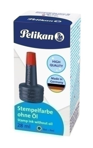 TINTA TAMPON PELIKAN 4K ROJO