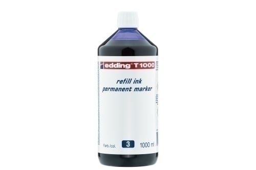TINTA ROTUL.EDDING 1 litro T1000 AZUL