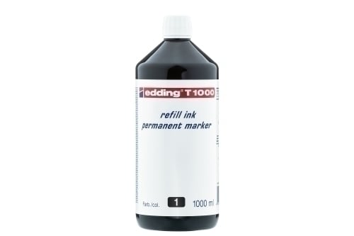 TINTA ROTUL.EDDING 1 litro T1000 NEGRO