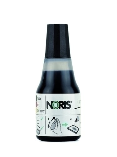 NEGRO TINTA TAMPON NORIS 110S 25 ml. NEGRO