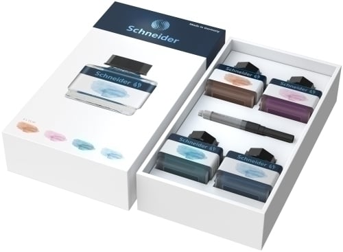 TINTA ESTILOG.SCHNEIDER PASTEL SET 1