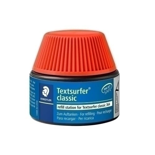 TINTA ROTUL.STAEDTLER 364 FLUOR ROJO