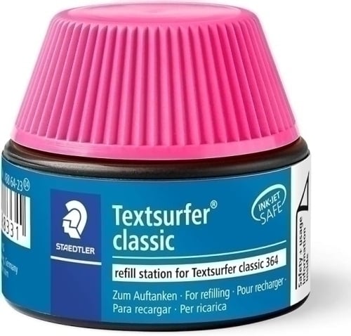 TINTA ROTUL.STAEDTLER 364 FLUOR ROSA