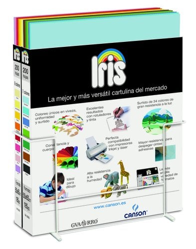 CARTULINA 50x65 IRIS Cj.2x200 SIN S