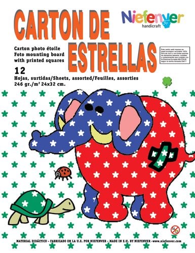 SCRAP.CART.IMPRESA 24x32 ESTRELLA
