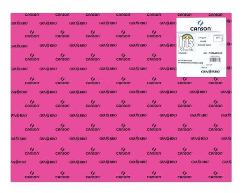 CARTULINA FLUOR 50x65 IRIS FUCSIA P/25