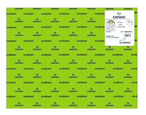 CARTULINA FLUOR 50x65 IRIS VERDE P/25