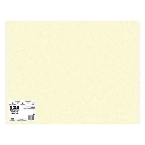 CARTULINA 50x65 DOHE 180g CREMA P/125