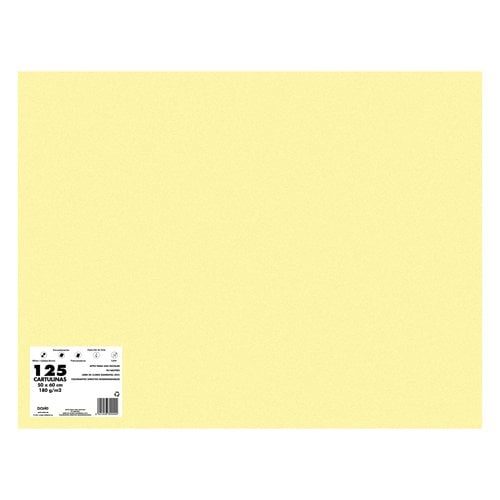 CARTULINA 50x65 DOHE 180g CANARIO P/125