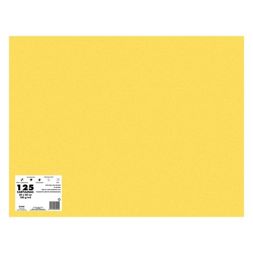 CARTULINA 50x65 DOHE 180g ORO P/125