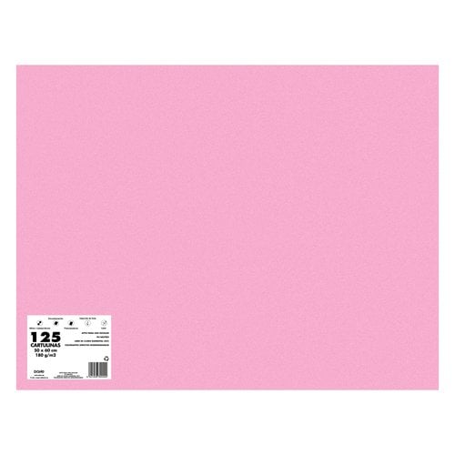 CARTULINA 50x65 DOHE 180g ROSA P/125