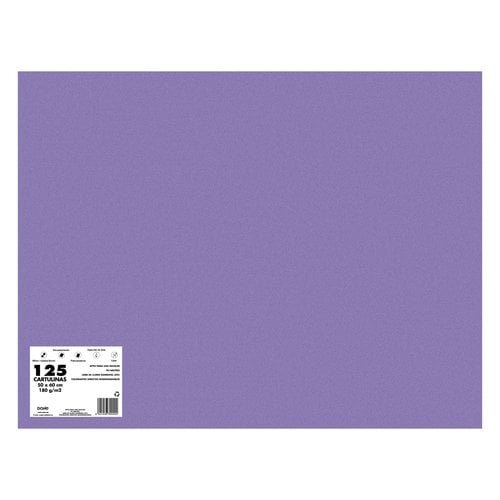 CARTULINA 50x65 DOHE 180g VIOLETA P/125