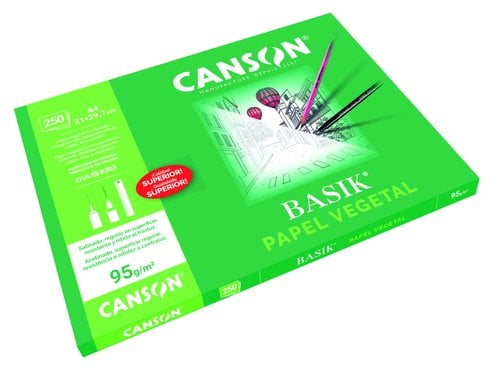 LAMINA PAPEL VEGETAL A4 95 gr