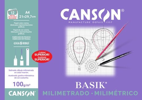 LAMINA G-C MILIMETRADO BASIK M.PK 12 A
