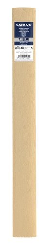 PAPEL CREPE CANSON 30g 0,5x2,5 CREMA