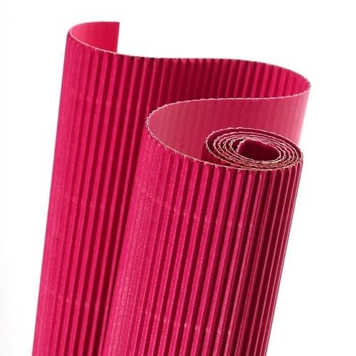 CARTON ONDUL.CANSON R.0,5x0,7 ROSA P/1