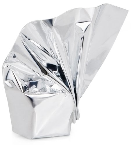 PAPEL REGALO COLIBRI 60x15 PLATA METALIZ