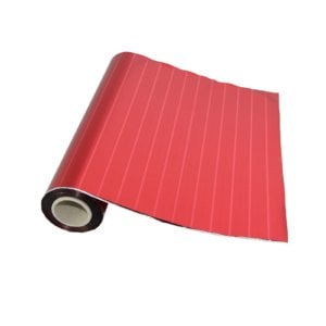 PAPEL REGALO COLIBRI 30x30 ROJO C/RAYAS