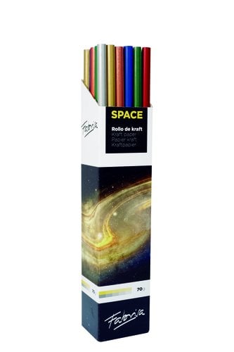 PAPEL EMB.KRAFT FABRISA 1x3 C.SPACE E.30