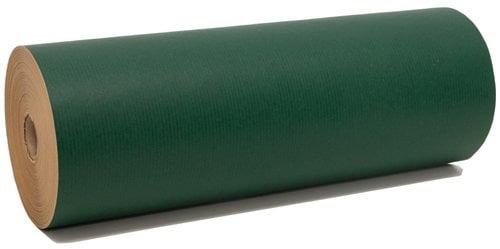 PAPEL EMB.KRAFT BOB.1ª VERDE 31 cm