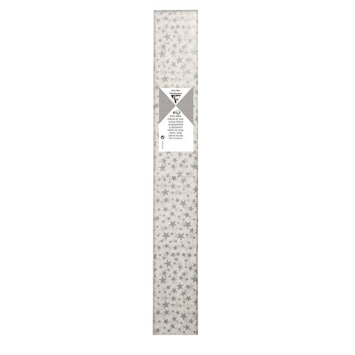 PAPEL SEDA CLAIRE 4h 50x75 ESTRELLAS PLA