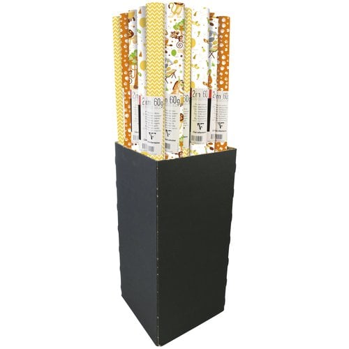PAP.REGALO RL.CLAIREF.0,7x2 KRAFT SAF.(3