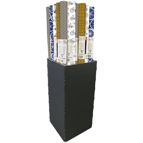 PAP.REGALO RL.CLAIREF.0,7x2 KRAFT BIK.(3