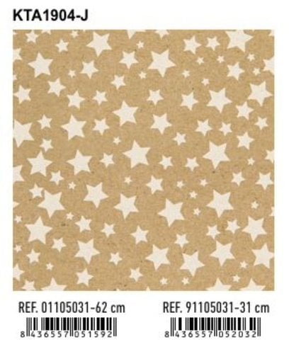PAPEL REGALO BOBINA BK.62x80 T.AÑO