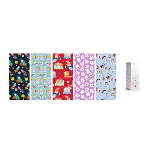 PAPEL REGALO RL.WW.0,7x2 INFANTIL (50)