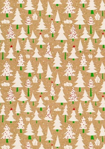 PAPEL REGALO BOBINA BK.31x80 NAVIDAD