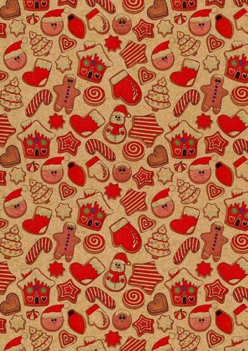 PAPEL REGALO BOBINA BK.62x80 NAVIDAD