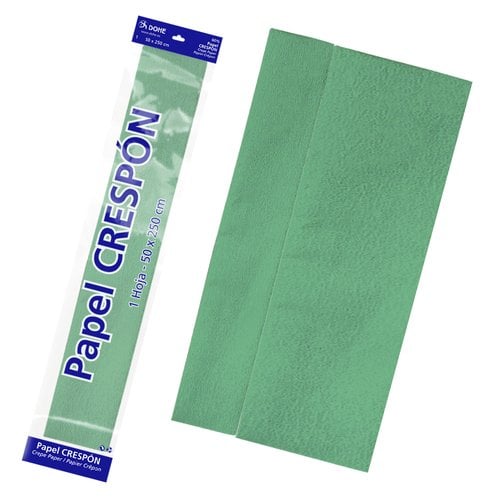 PAPEL CREPE DOHE 30g 0,5x2,5 VERDE