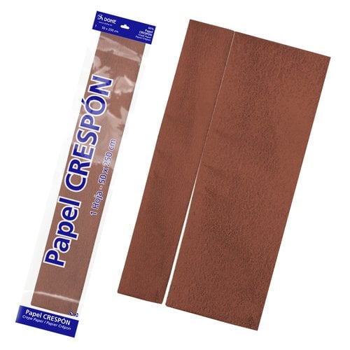 PAPEL CREPE DOHE 30g 0,5x2,5 MARRON