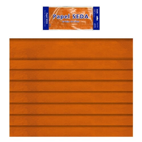 PAPEL SEDA DOHE 25h 50x70 NARANJA