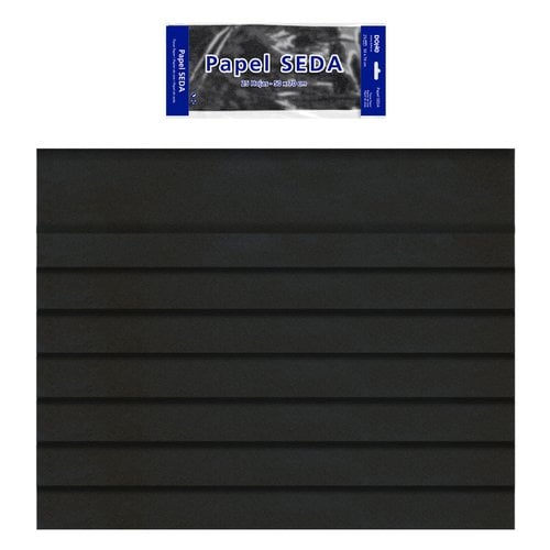 PAPEL SEDA DOHE 25h 50x70 NEGRO